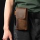 thumbnail image 2 of Estuche De Bolsa De Teléfono Con Clip De Cinturón Bolsa De Cinturón De Cuero Genuino Soporte De Teléfono Móvil Bolsa De Cuero Premium Con Clip De Cinturón Estuche De Cinturón De Bolsa De Tel, 2 of 3