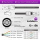 thumbnail image 2 of Cable Ethernet InstallerParts CAT6 0,9 m Amarillo 10 Gbps, 2 of 6