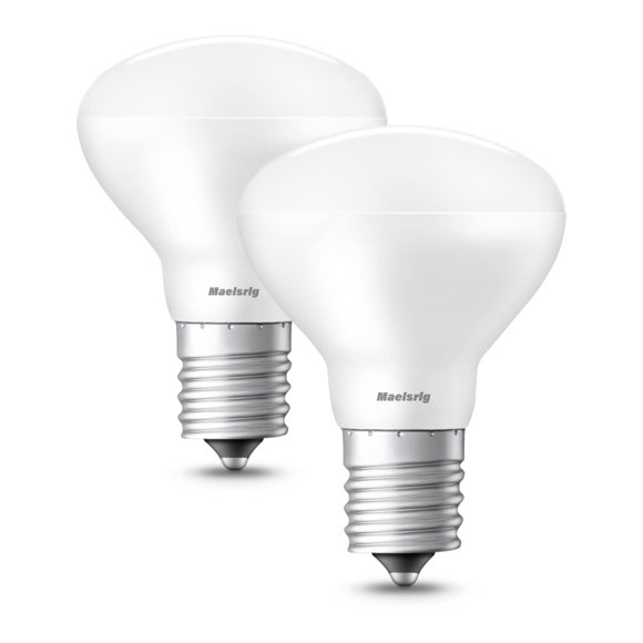 Bombilla LED Maelsrlg E17 4W Regulable 2700K Pack de 2