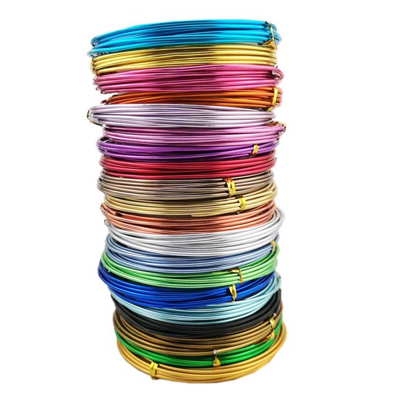 Alambre de Manualidades INSPIRELLE 3 m Calibre 12 – 20 colores
