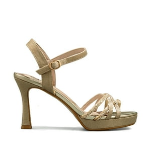 Sandalia Taco Alto Fiesta Mujer Weide You532