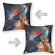 thumbnail image 2 of Fiesta de Salchichas: Foodtopia Fundas de almohada de terciopelo con tema, regalos de funda de almohada, decoración para el hogar, cojín de lanzar, regalo de cumpleaños para fans y parejas.56*56cm., 2 of 6