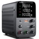 thumbnail image 1 of Fuente de alimentación DC NANKADF variable 30V 10A con USB negra, 1 of 9