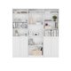 thumbnail image 1 of Combo 2 Estantes 2 Puertas + Estante 4 Repisas + 3 Complemento Blanco, 1 of 9