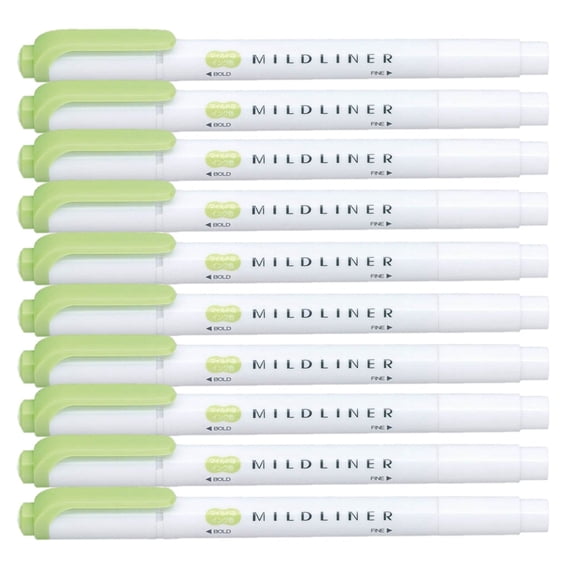 Resaltador Mildliner WKT7-MG Verde Suave x10