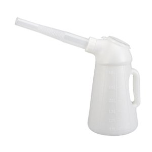 Ioensy - Jarra De Aceite Con Pico, Jarra Medidora De Aceite, Dispensador De Aceite De Motor A Prueba De Fugas, 3L