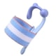 thumbnail image 4 of Corrección de postura de escritura Corrección de agarre de pluma Niño Ergonómico Corrección de postura de pluma Corrección de postura de lápiz de suje Azul, 4 of 5