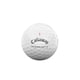 thumbnail image 3 of Pelotas de golf Callaway Chrome Soft 2022 Triple Track blancas, 3 of 5