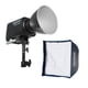 thumbnail image 1 of Paquete de luces de vídeo COB a todo color Amaran Ray 360c (EE. UU.) con caja de luz, 45 x 45 pulgad, 1 of 7