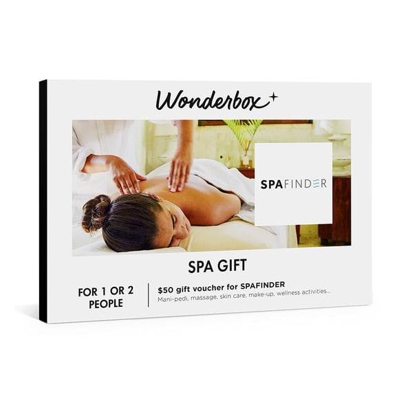 Regalo Spa WONDERBOX – Vale de $50 Spafinder EE. UU.