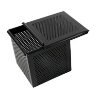 Bothyi - Molde Para Pan Con Tapa, Bandeja Para Hornear, Molde Cuadrado Para Milhojas, 10 Cm X 10 Cm X 10 Cm