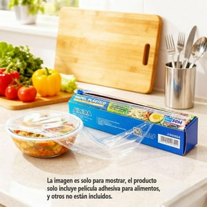 Film Aileda Plastica 50 Metros Con Cierra De Corte Transpar