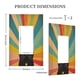 thumbnail image 5 of Cubierta decorativa para interruptor Oilbiexn, gato negro con arte arcoíris, 5 of 8