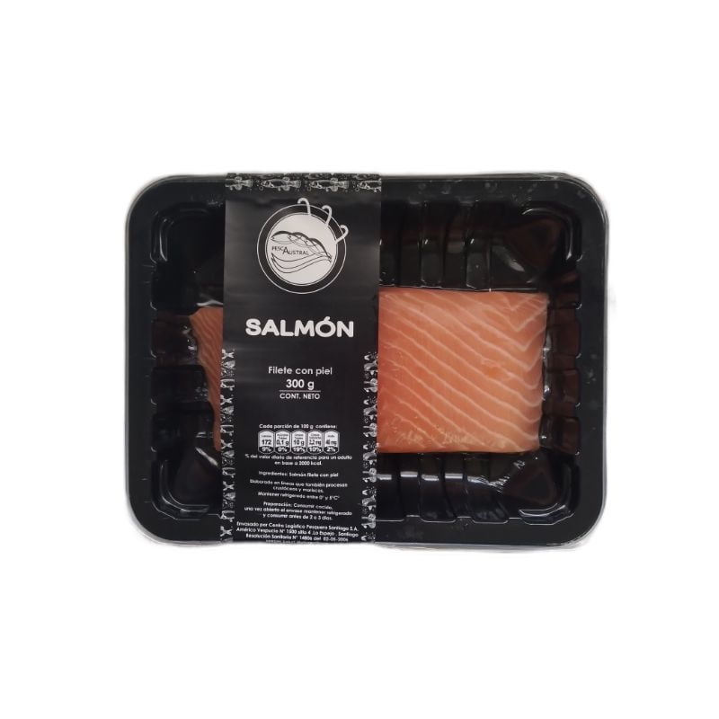 Salmón Filete Fresco 300 gr Pesca Austral