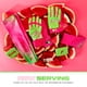 thumbnail image 5 of Guantes de Bateo de Béisbol Franklin Sports CFX Pro Rosa/Verde, 5 of 7