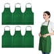 thumbnail image 1 of Delantal LOYHUANG verde 60 × 70 cm (pack de 6) con bolsillos, 1 of 8
