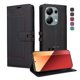 thumbnail image 5 of Premium Wallet Case for Xiaomi POCO M6 Pro 4G with Card Slots & Kickstand, Flip Cover Black, 5 of 6
