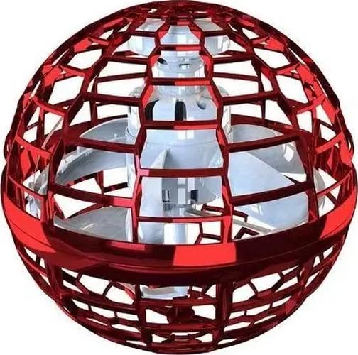 Genérico - Bola Voladora Drone Flynova Pro Rojo