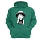 thumbnail image 1 of Polerón Canguro Luffy Verde Aguamarina Talla L Unisex, 1 of 3