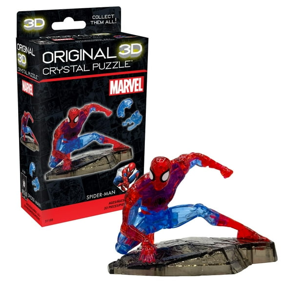 El rompecabezas de cristal 3D desconcertó al superhéroe de Marvel Spider-Man