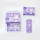 thumbnail image 1 of 2pcs/set Stapler With 400pcs Staples, Portable Stapler Cute Stapler For Desk, Cartoon Stationery School Supplies Small Office, Pink Blue White Purple 20 Staples Capacity, 1 of 5