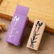 thumbnail image 1 of 1pc, Vintage Flower and Grass Collection Stamp Set for DIY Crafts and Scrapbooking - Wooden Rubber Stamps for Unique and Personalized Designs, 1 of 5