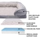 thumbnail image 5 of Cama De Gel Refrescante Para Perros Para Perros Grandes De Hasta 95 Libras, 5 of 9