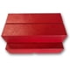 thumbnail image 4 of Caja de Almacenamiento Guardhouse 9" Fila Única Paquete de 5 Roja, 4 of 9