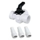 thumbnail image 3 of Reemplazo de válvula desviadora de tres vías 1 1/2" Durable Fácil de instalar Conexión de mangueras de piscina Válvula desviadora de piscina para pisc, 3 of 5