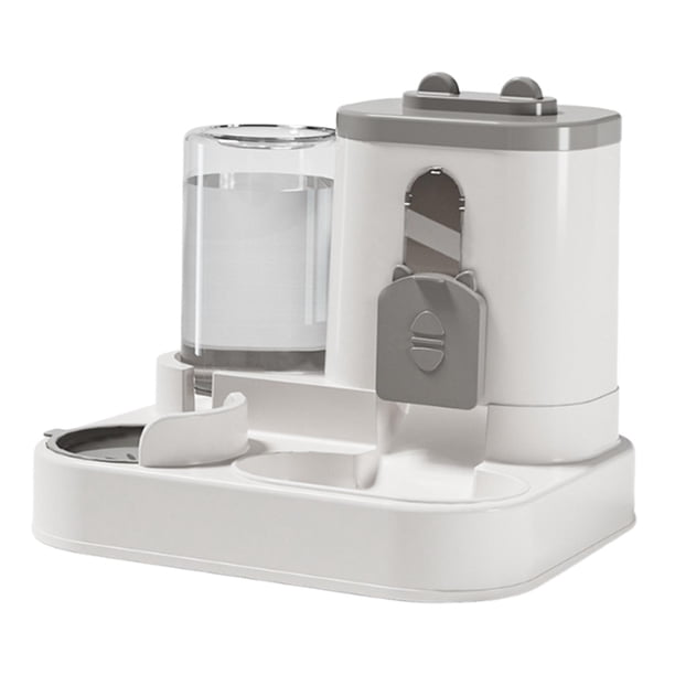 Dispensador automático de comida y agua para perros y gatos, bebedero de agua, regalo, dispensador de comida para gatos domésticos, perros, pequeños a