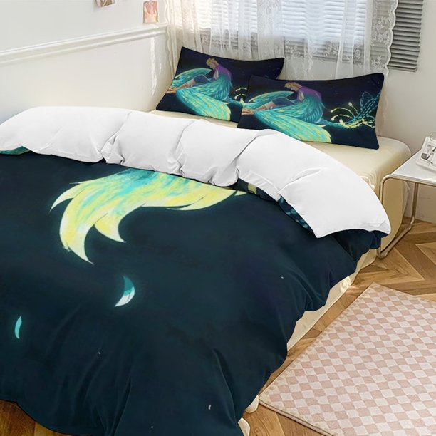Marco Bed Duvet Cover Funny Anime Cartoon Bedding Sets Lightweight 3 Piece Comforter Sets