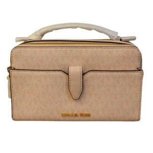 Cartera Michael Kors Crossbody Mediana Para Teléfono Con Doble Cremallera Para Mujer (Rubor En Polvo Claro) 35R3Gttc2V-424