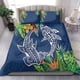 thumbnail image 2 of Juego de cama Polinesia Sharks Duo Tropical Navy LT7, 2 of 3