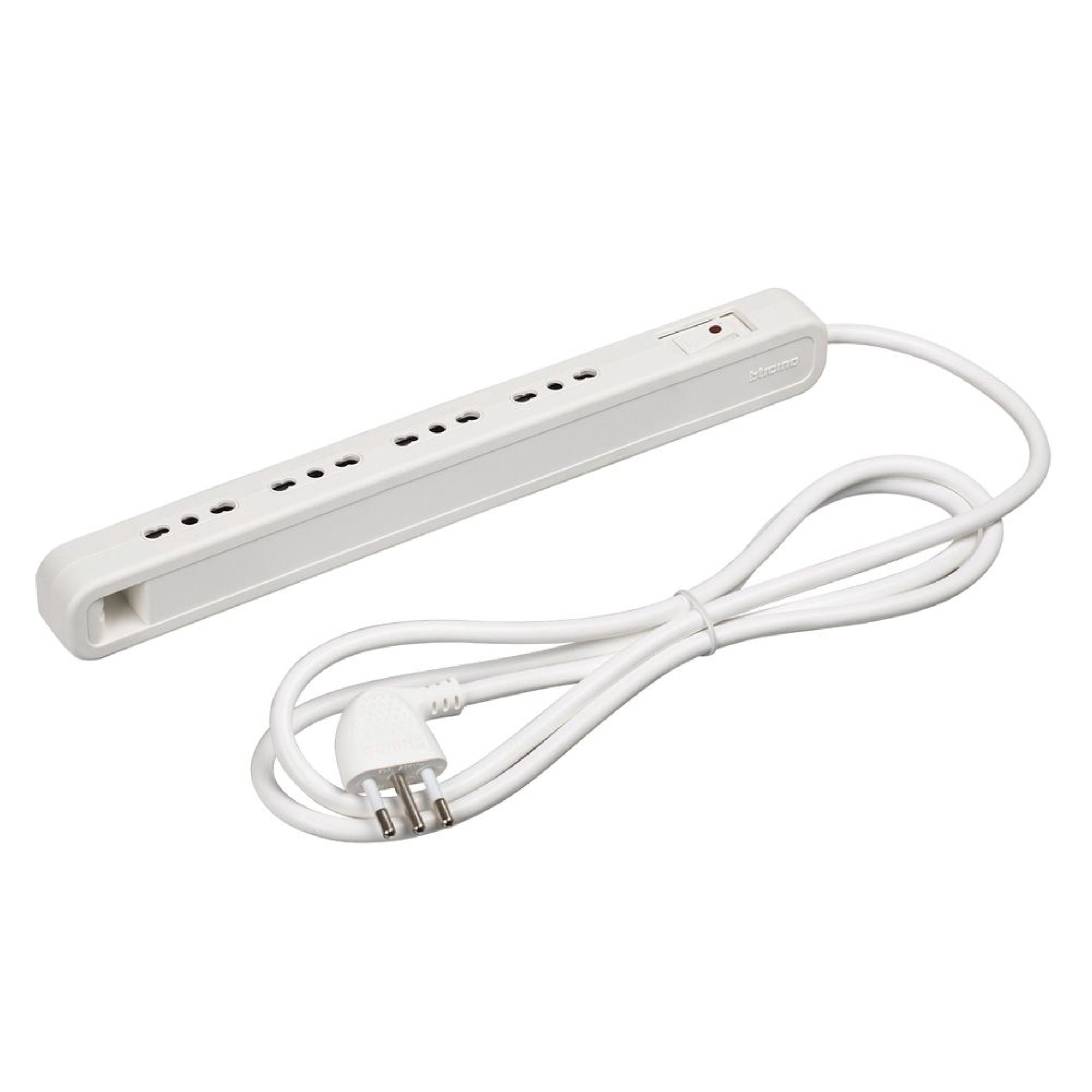 Alargador Ultra Slim 1,5m Protec Sobrecorriente Blanco Bticino