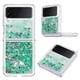 thumbnail image 1 of Funda Para Sansung Galaxy Z Flip 3 Con Brillo Líquido, Protección Completa Y Soporte De Anillo Giratorio, 1 of 4