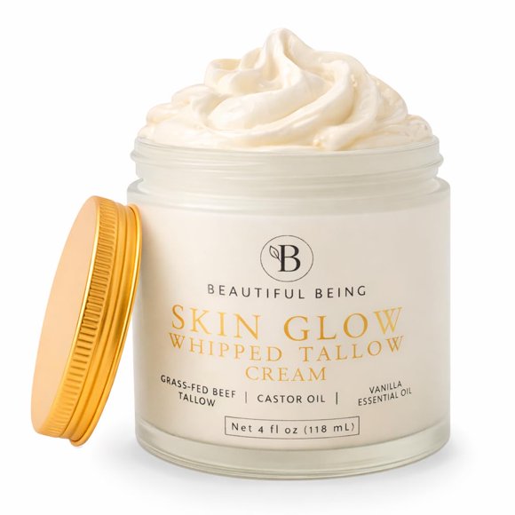 Crema Hidratante para la Piel Beautiful Being Skin Glow con Sebo Batido