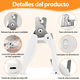 thumbnail image 4 of Profesional Corta Uñas Belug  Con Luz Led Y Lima Para Perros Gatos Blanco, 4 of 5