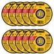 thumbnail image 1 of Disco de corte DEWALT DW8062 para amoladora angular de metal, 4.5 pulgadas, paquete de 10, 1 of 2