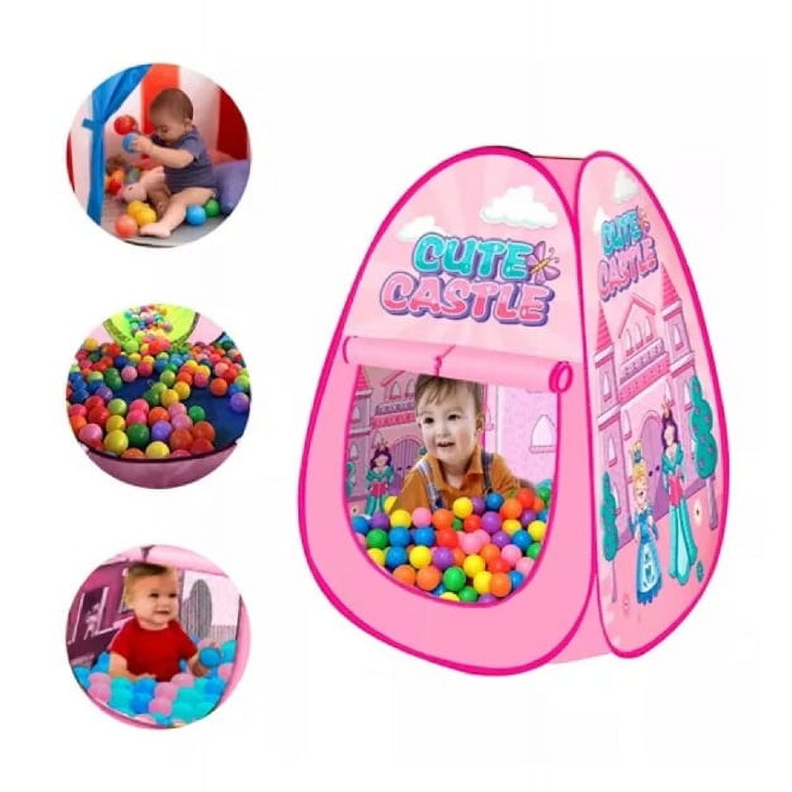 Genérico - Carpa Infantil Piscina 100 Pelota Castillo Cute Juego Niñas