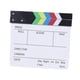 thumbnail image 5 of Película profesional Clapboard Clapper Board Film Slate Mini Accesorios duraderos Madera de borrado para video Cámara de fondo Fotografía , Colorful Vistoso, 5 of 5