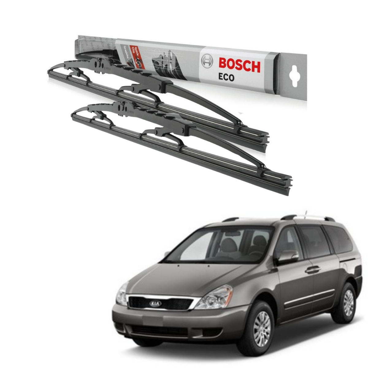 Plumillas Bosch Eco Para Kia Carnival 2006-2015
