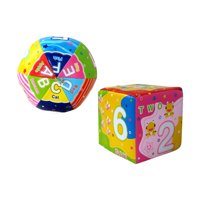 Bothyi - Pelota De Mano Para Bebé, Rollo De Aprendizaje De Letras Y Números Duradero, Pelota Para Descubrir Números De Niño