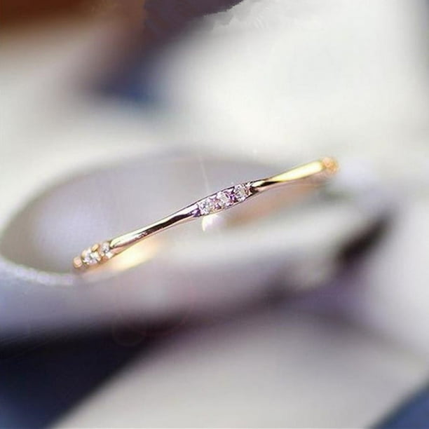 Gorgeous Golden Sparkle 9-Piece Diamond Ring Set - A Stunning Look for Any Occasion!