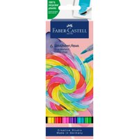 Faber Castell - Marcador Dual Goldfaber Aqua Faber-Castell X6 Colores Candy