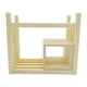 thumbnail image 3 of Estante De Exhibición De Almacenamiento De Madera Para Casa De Muñecas A Escala 1:12 Para Decoración Para Sala De Estar, 3 of 3