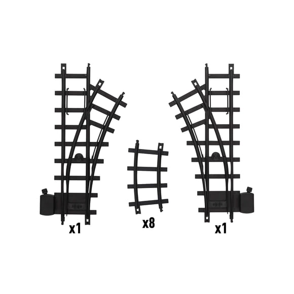 Pack Train Track Lionel Inner Loop de 10 piezas a escala 1:24