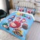 thumbnail image 3 of Oddbods Conjunto de sábanas temático, trío de piezas, cómodo y amigable con la piel, diseño único, regalo de decoración para el hogar para familiares, amigos y fans,135cm *200cm, 3 of 6