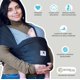 thumbnail image 4 of Portabebés Wrap Baby K'tan Active Oasis Sport Blend, 4 of 9