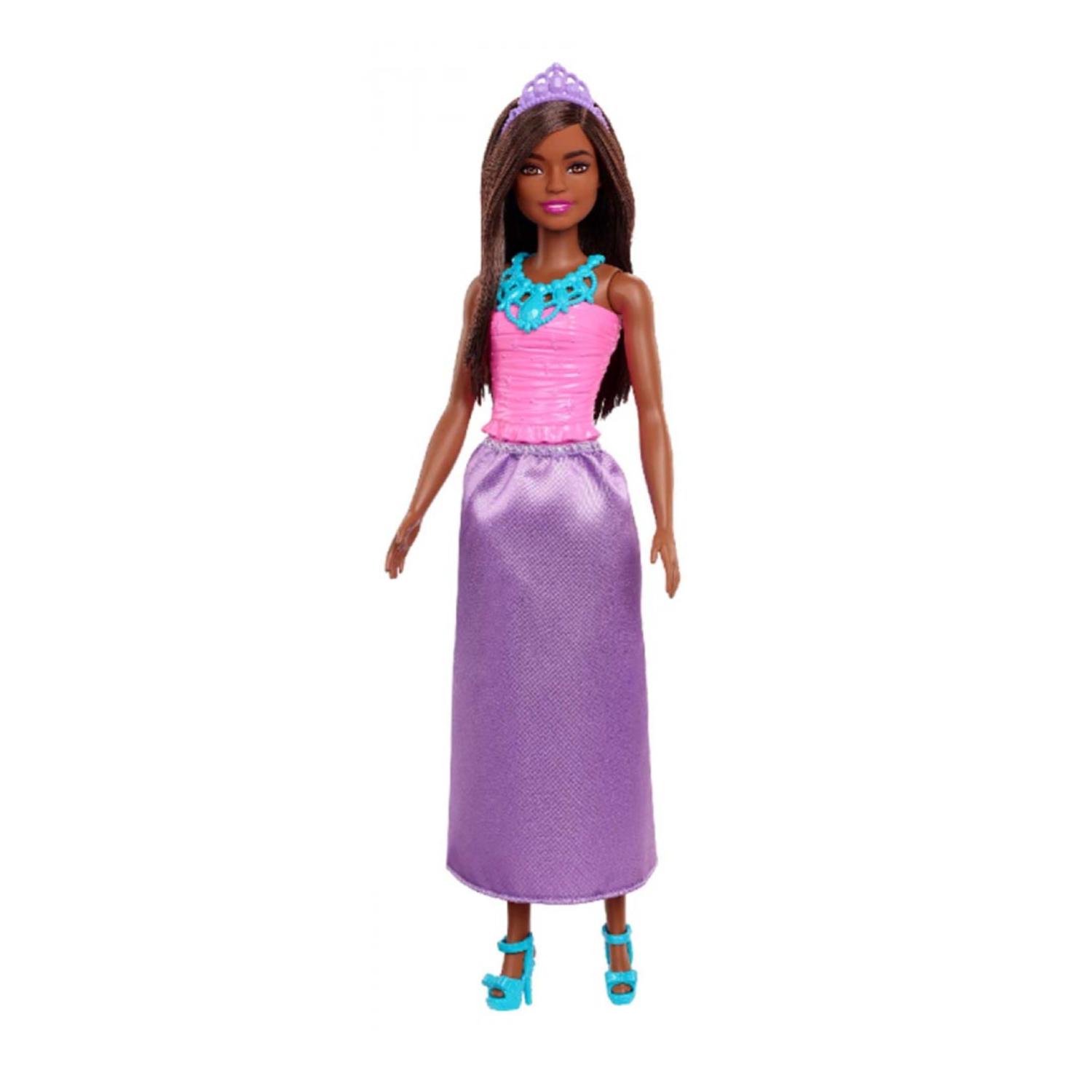 Total E-Commerce - Juguete Figura Barbie Dreamtopia Vestido Morado 30Cm