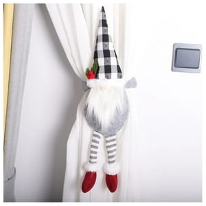 Oem - Muñeco Adorno De Navidad Tapador De Cortina Pascuero